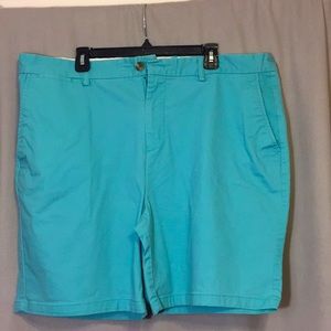 Men’s blue khaki shorts